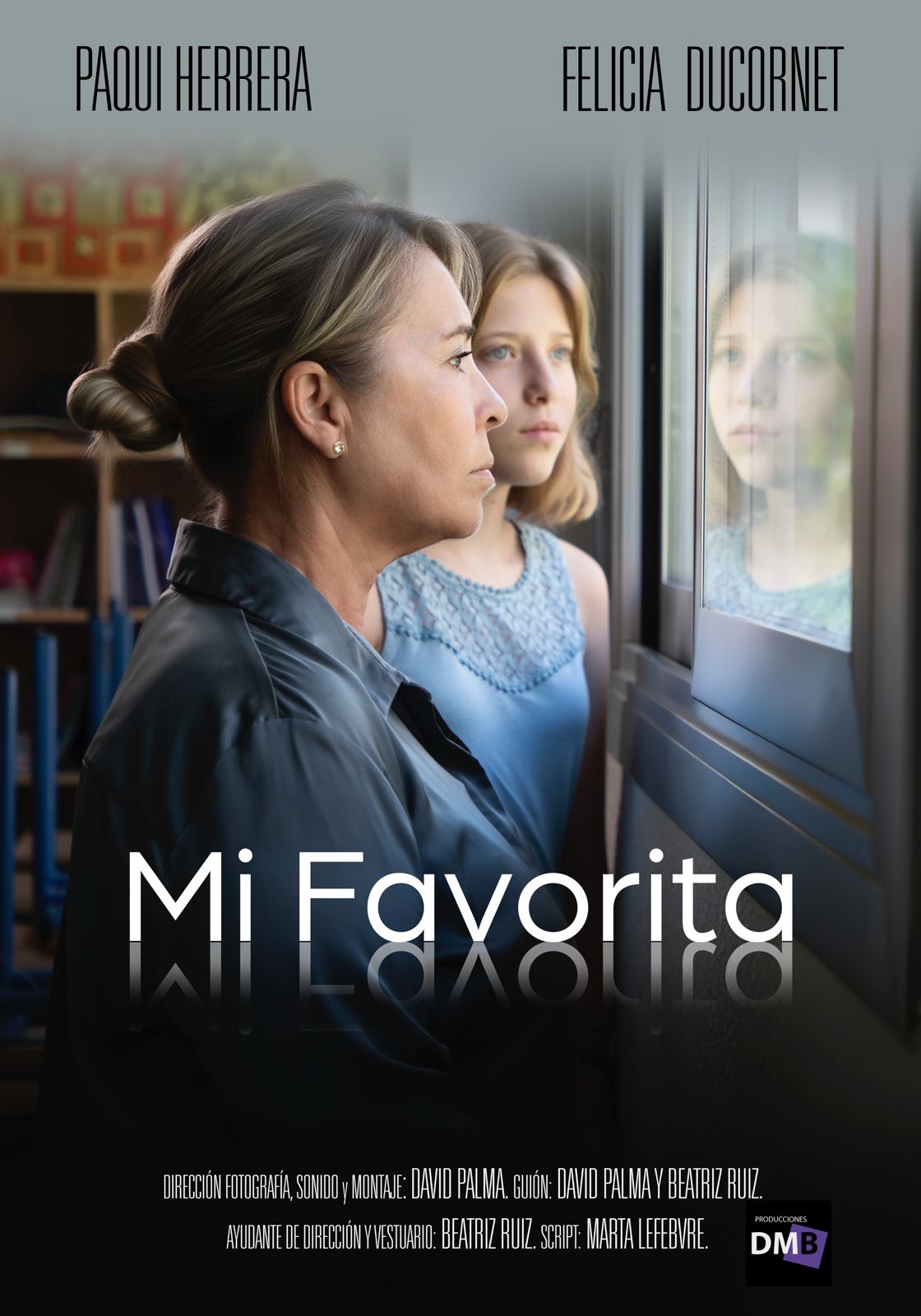 Cartel del cortometraje Mi favorita
