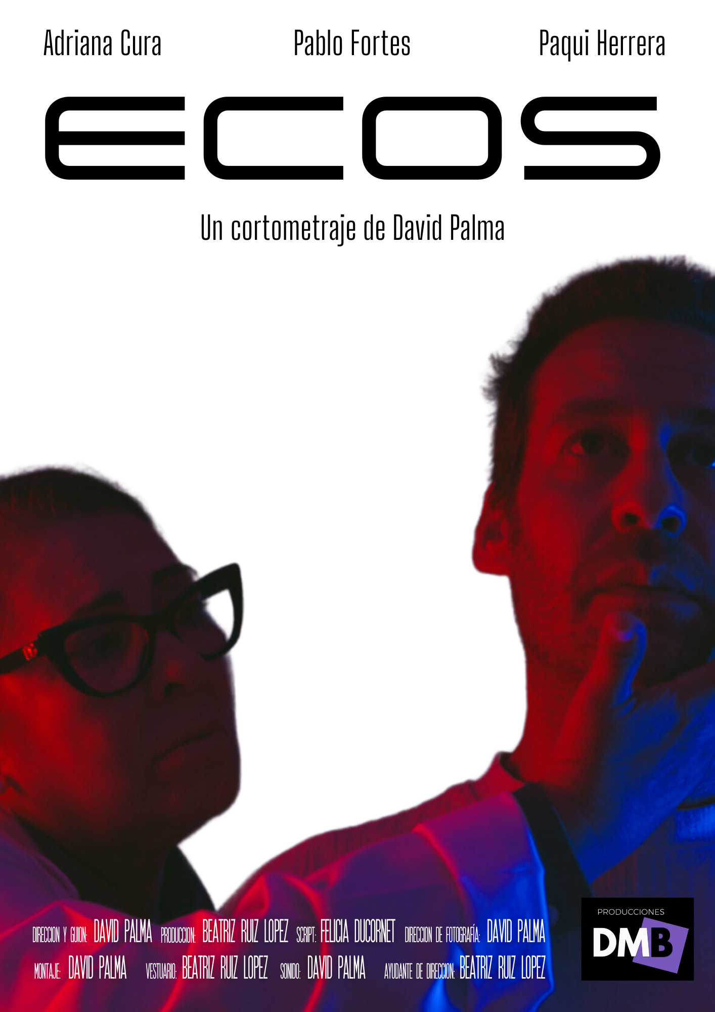 Cartel del cortometraje ECOS